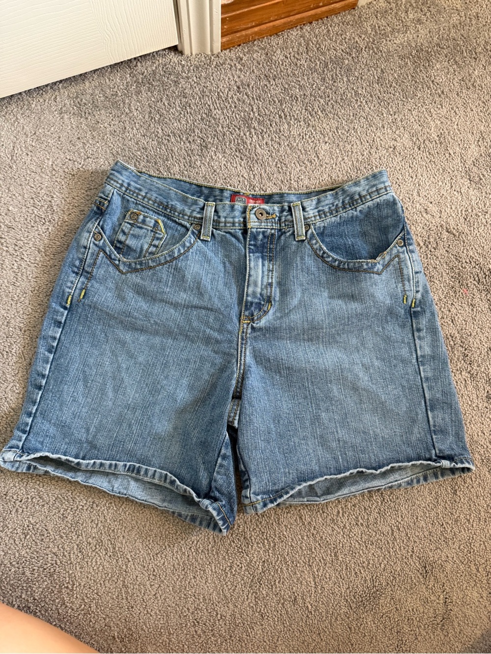 Faded Glory Light Blue Denim Shorts